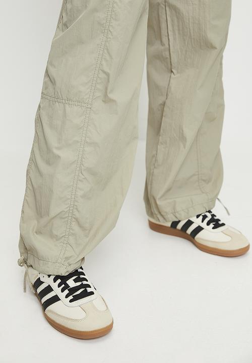 H&M - Nylon parachute trousers - beige