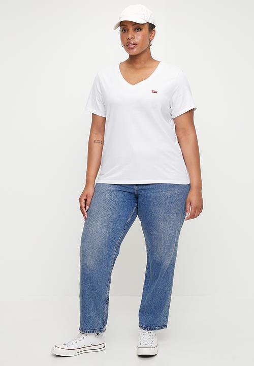 Levi’s® - Plus perfect vneck tee - white