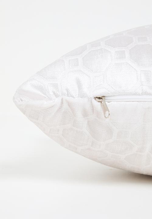 Sixth Floor - Octa velvet cushion cover - Natural