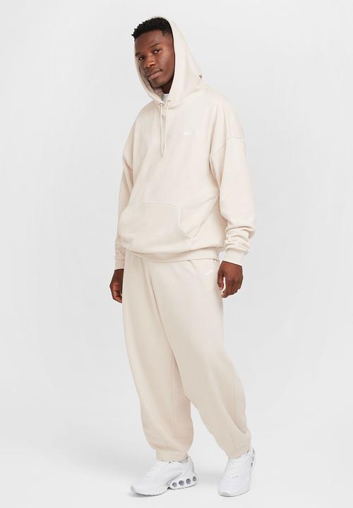 Nike - Nike Club Oversized French Terry Trouser - Lt Orewood Brn
