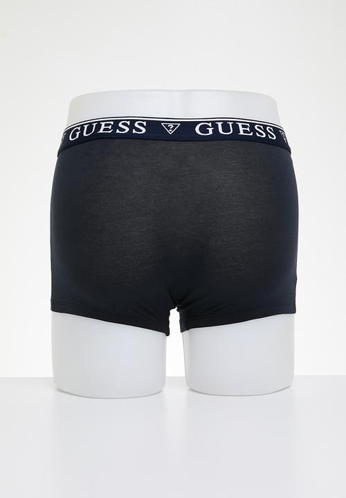 GUESS - Barney cash counte boxer trunk - smart blue