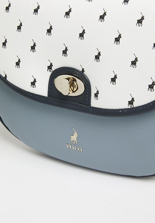 POLO - Casablanca sadle crossbody bag- blue