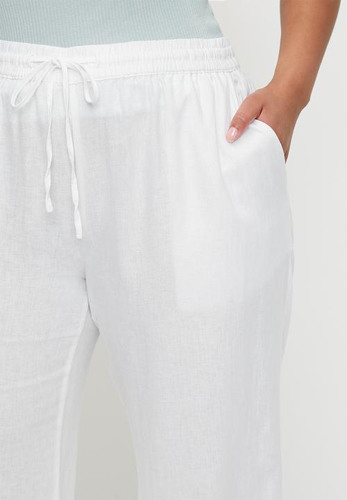 Cotton On - Plus Haven Wide Leg Pant - White