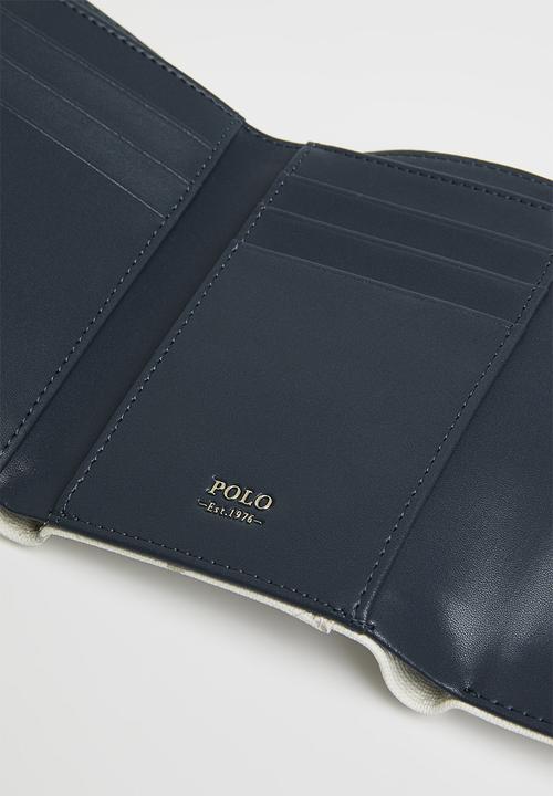 POLO - Kensington compact trifold purse - blue