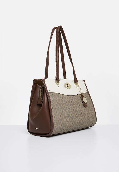 POLO - Preston tote bag-tan