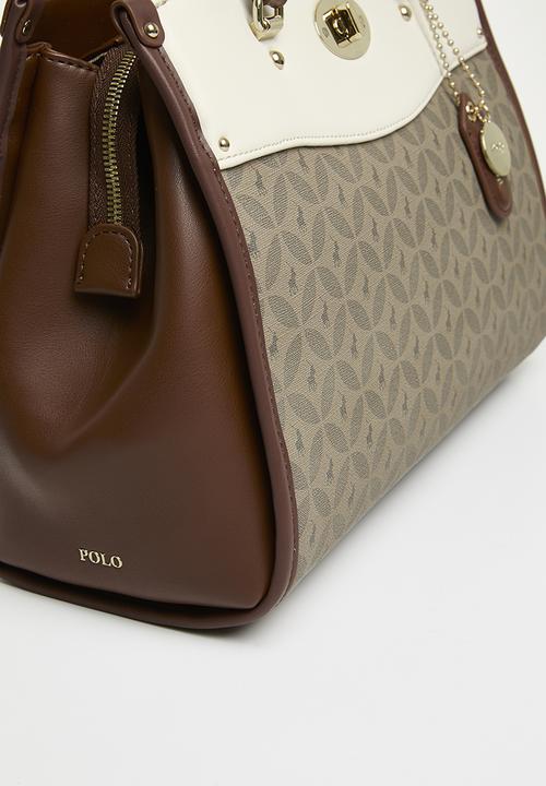 POLO - Preston tote bag-tan