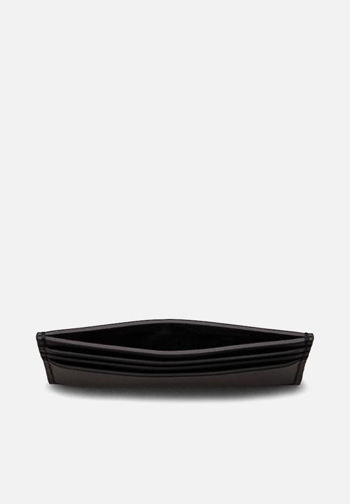 Calvin Klein - Ck smooth cardholder 6cc - black