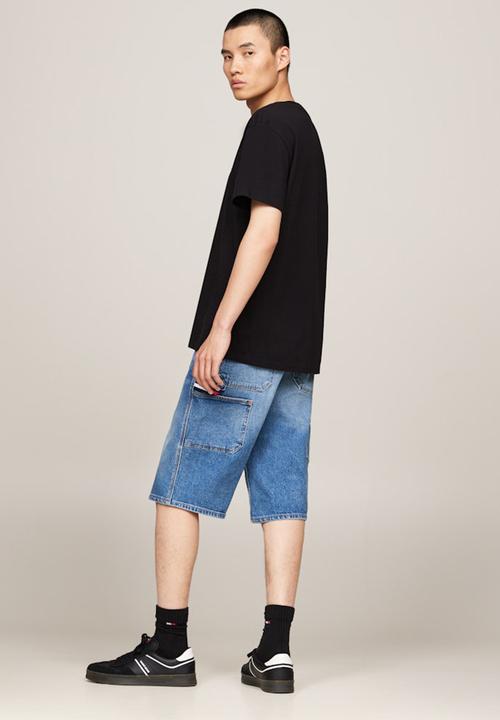 Tommy Hilfiger - Tjm reg tommy dna flag tee ext - black	
