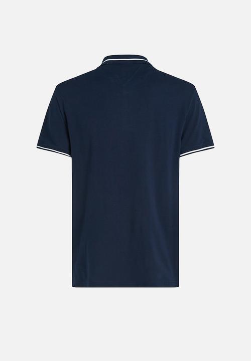 Tommy Hilfiger - Tjm reg tipping polo - dark night navy