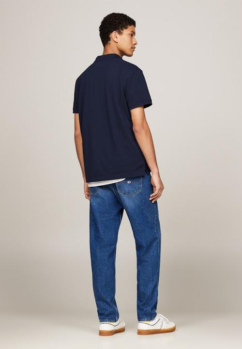 Tommy Hilfiger - Tjm colorblock linear polo - dark night navy