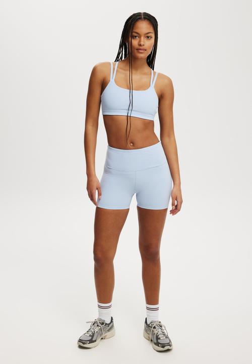 Cotton On - High waisted Shortie Short - Windsurfer Rib
