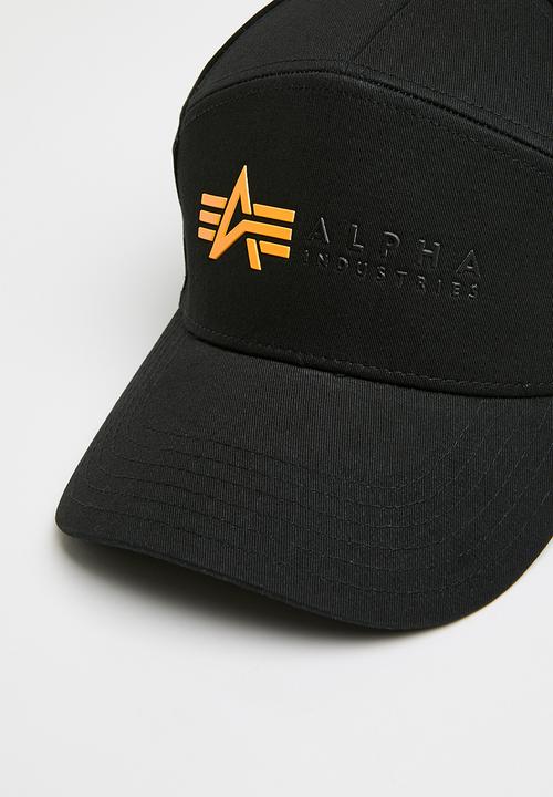 Alpha Industries - Ai 7-Panel Peakcap - Black