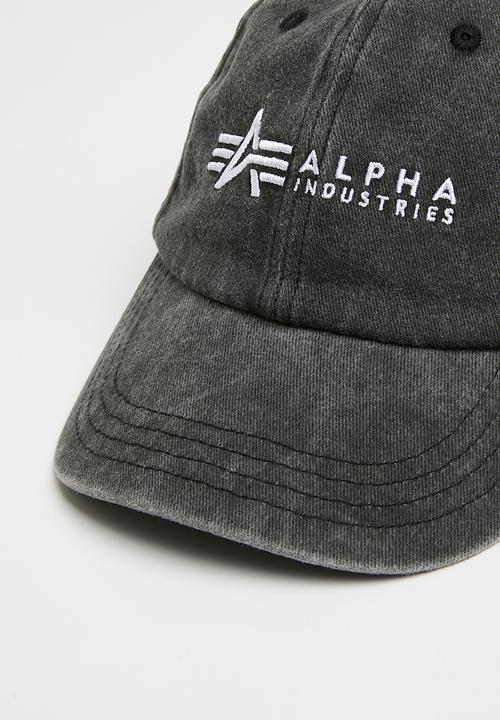 Alpha Industries - Ai Acid Wash Peak - Black