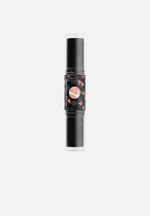 W7 Cosmetics - Blusher Stick - Peachy Peach & Petal Pink