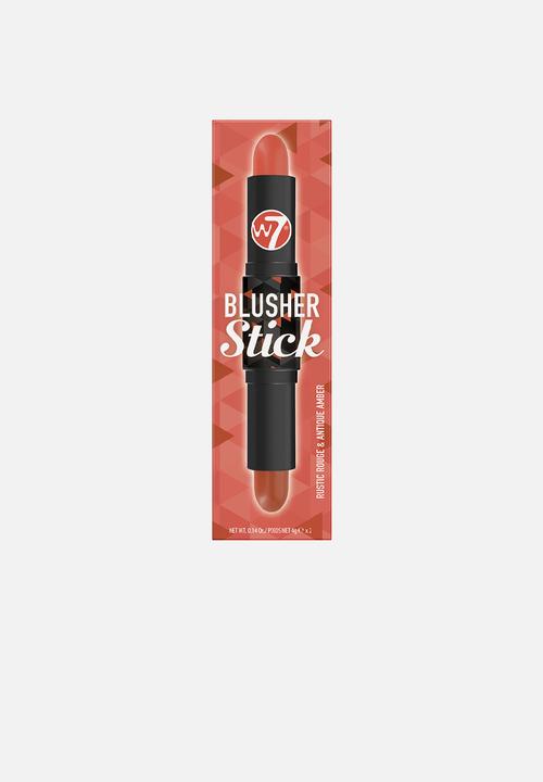 W7 Cosmetics - Blusher Stick - Rustic Rouge & Antique Amber