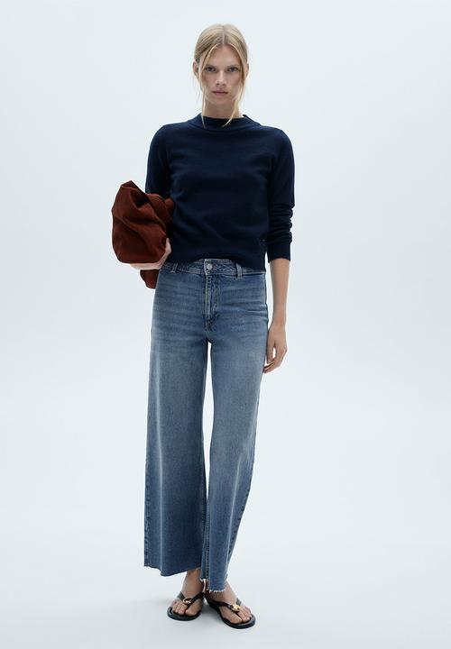 MANGO - Jeans Catherin - Open-Blue