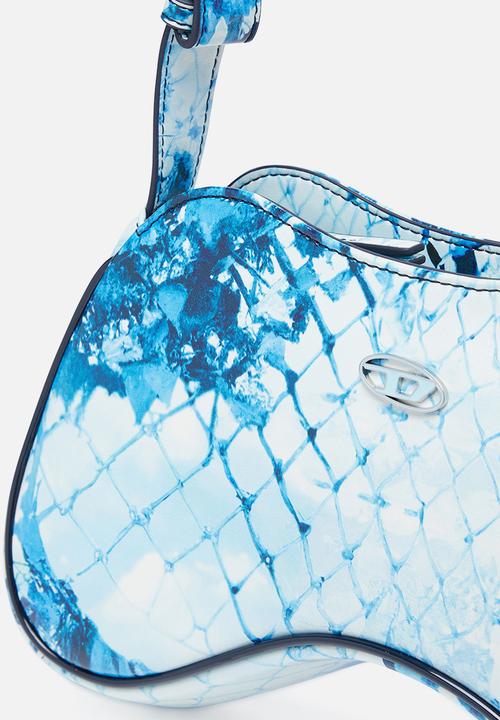 Diesel  - Play shoulder bag - Azure blue