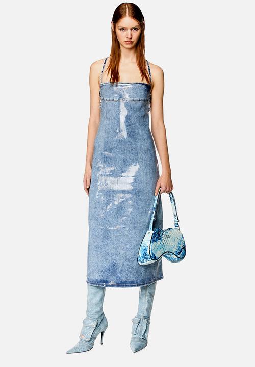 Diesel  - Play shoulder bag - Azure blue