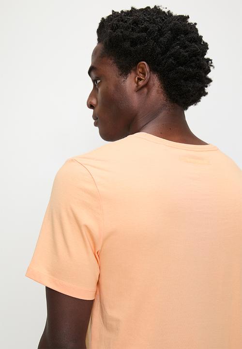 Pringle of Scotland - Bradford s/s crew neck tee - peach