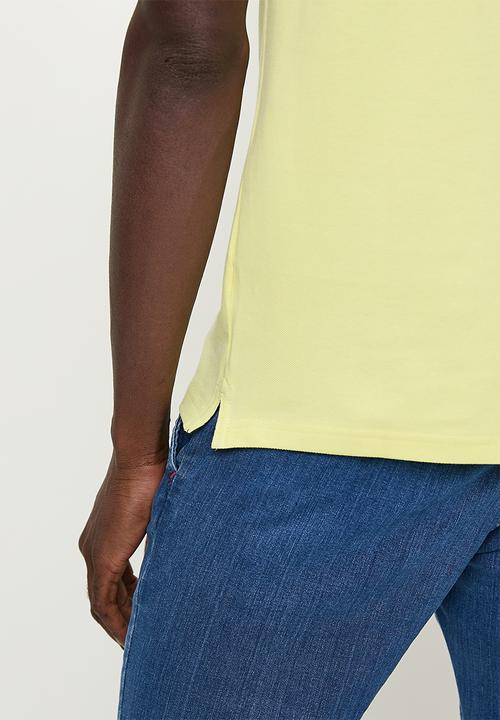 POLO - Carter Short sleeve Pique Golfer - Yellow