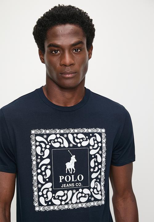 POLO - Karabo Pjc Block Logo Short sleeve Tee - Navy