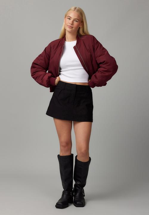 Factorie - Mini Skort - Black