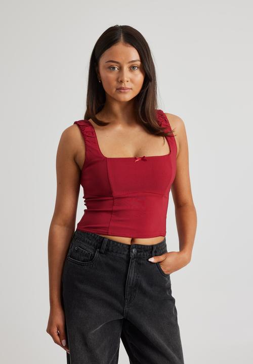 Factorie - Longline Tank - Red