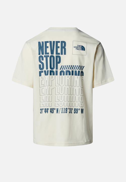 The North Face - M coordinates tee short sleeve - White Dune 