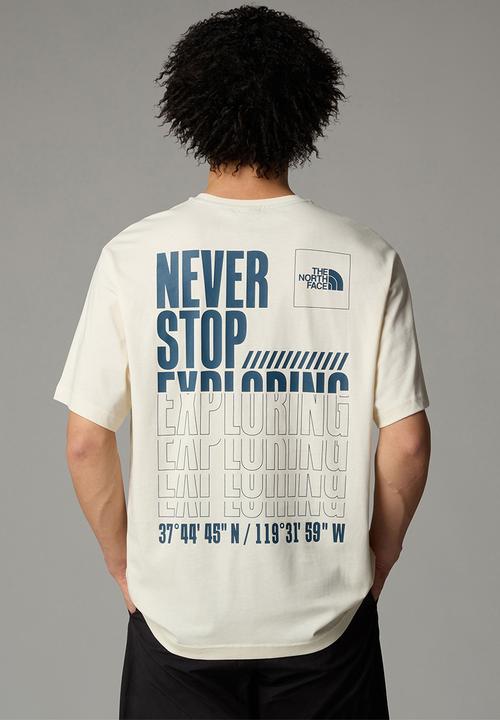 The North Face - M coordinates tee short sleeve - White Dune 