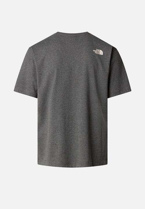 The North Face - M short sleeve tee varsity graphic - tnf medium grey heather 