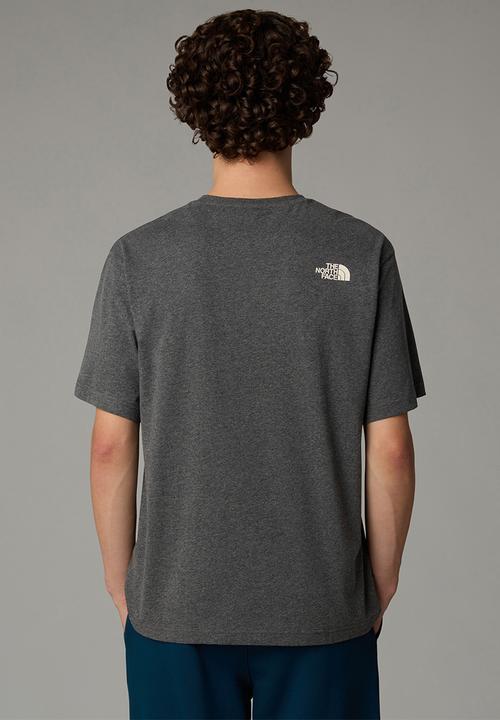 The North Face - M short sleeve tee varsity graphic - tnf medium grey heather 