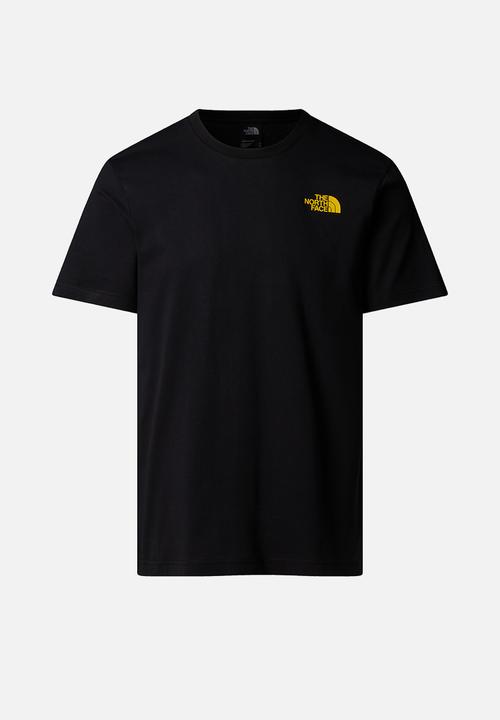 The North Face - M short sleeve collage tee - tnf black-summit gold