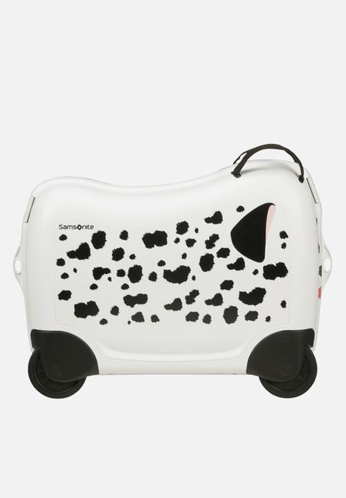 Samsonite Puppy ride on luggage - White