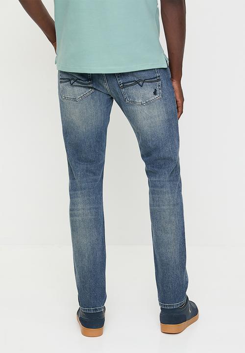 POLO - Mykanos Pjc Slim Leg Denim - Light Wash