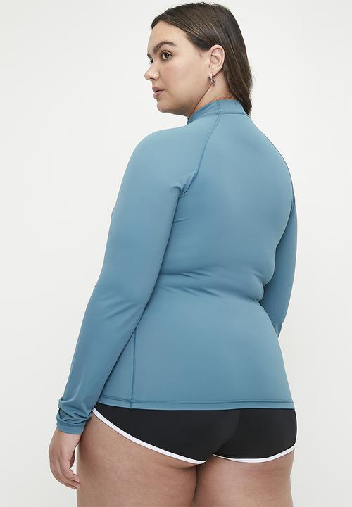 Lizzy - Plus Forelle Long sleeve rashie - teal