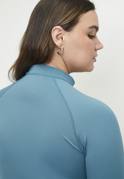 Lizzy - Plus Forelle Long sleeve rashie - teal