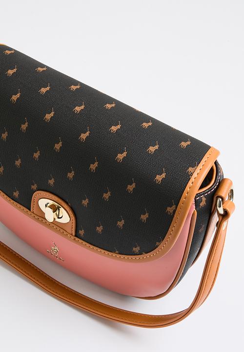 POLO - Casablanca sadle crossboday bag - coral