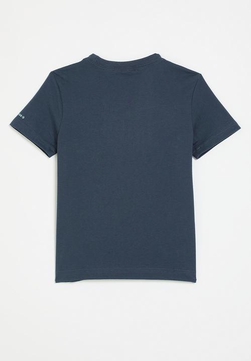 Converse - Cnvb collegiate crest ss tee - converse navy