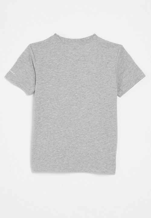 Converse - Cnvb sneaker arch ss tee - dk grey heather