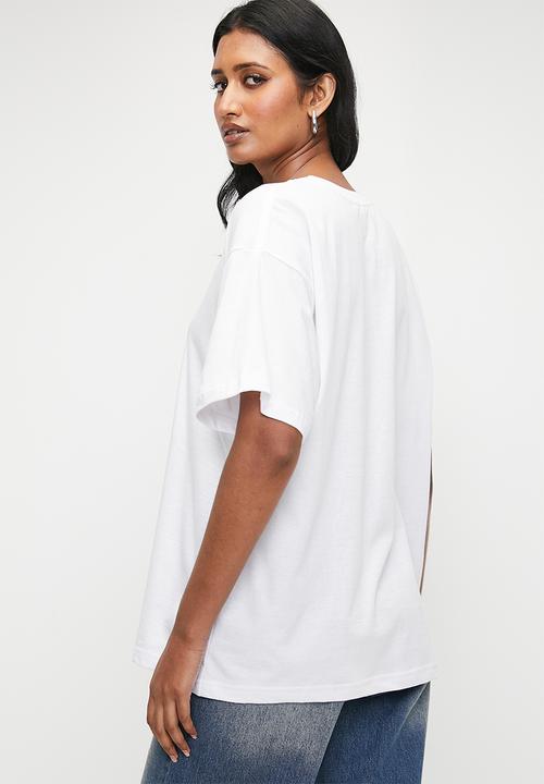Superbalist - Oversized tee - white