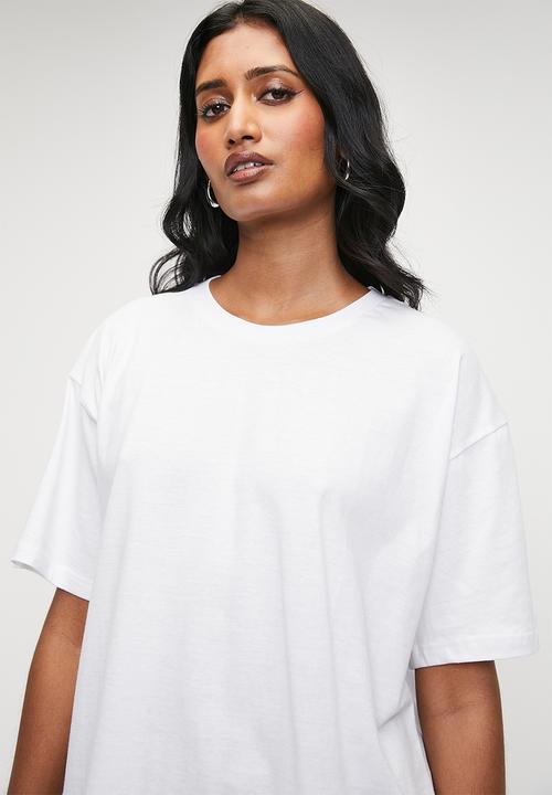 Superbalist - Oversized tee - white