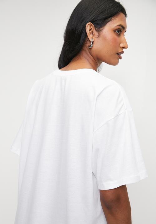 Superbalist - Oversized tee - white