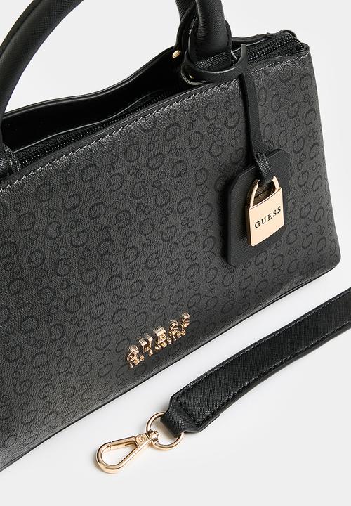 GUESS - Easley small satchel - coal