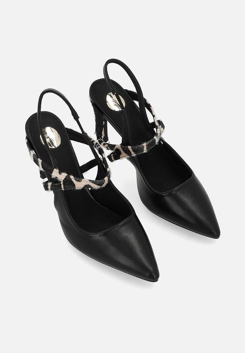 Footwork - Nyala slingback - black