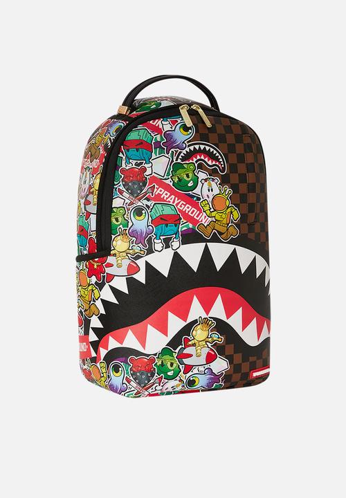 Sprayground - Exclusive sticker bomb backpack - multi