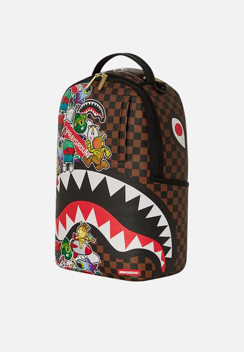 Sprayground - Exclusive sticker bomb backpack - multi