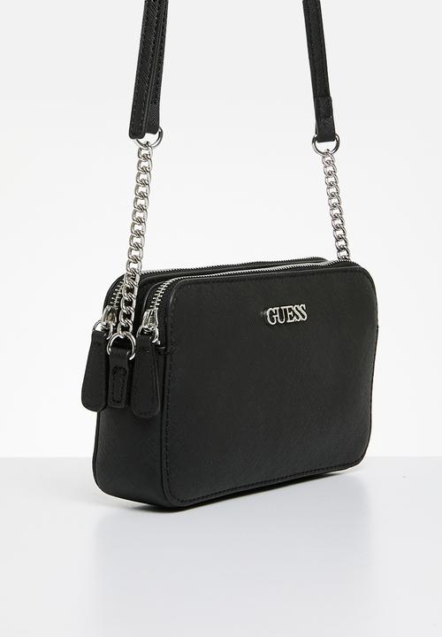 GUESS - Tidewood mini compartment crossbody - black