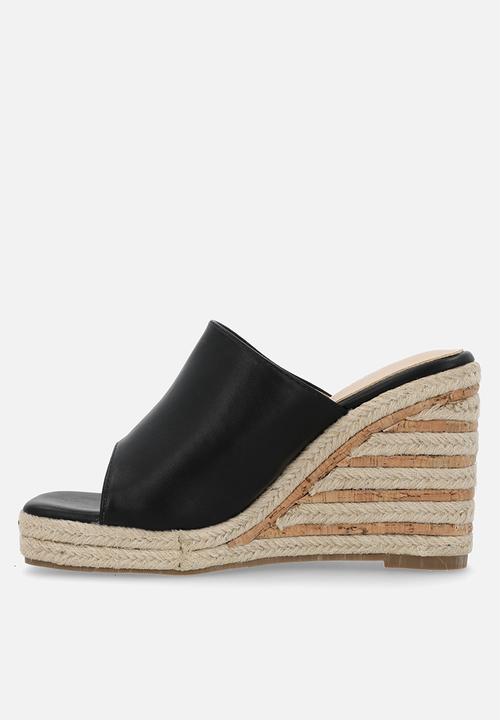 Miss Black - Demi 2 espadrille - black