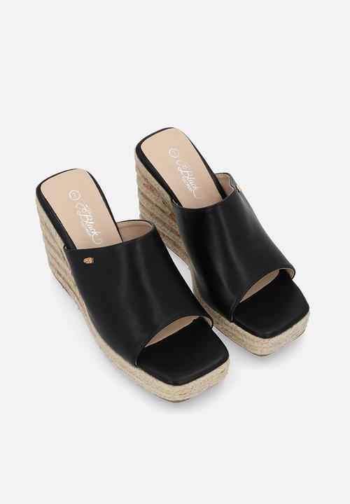 Miss Black - Demi 2 espadrille - black