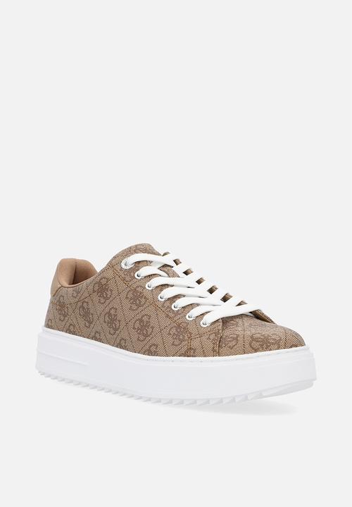 GUESS - Denesa Sneaker 4G Logo Basique - Latte